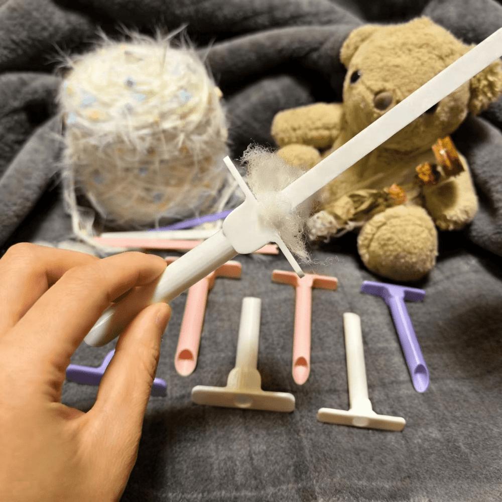 3D-gedrucktes Puppenfüllwerkzeug-Set – Handlicher Füllhelfer, komplettes DIY-Füllset für die Herstellung von Stofftieren, handgefertigte Bastelarbeiten
