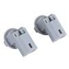 2Pcs Rear License Plate Lamp Holder Socket 90075‑60037 License Plate Light Plug Socket for Sienna Camry Corolla Matrix