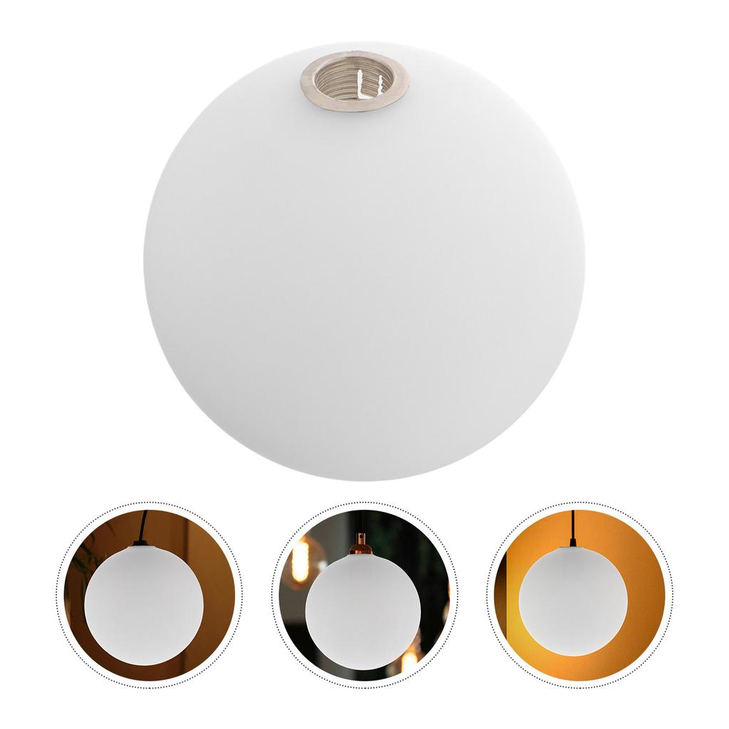 Frosted Glass Globe Lamp Shade Vintage Design Decorative Ball Lampshade for Pendant Wall Ceiling Light Fixtures Replacement