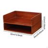 Desk Letter Trays Document Storage Rack Desktop File Organizer Compact