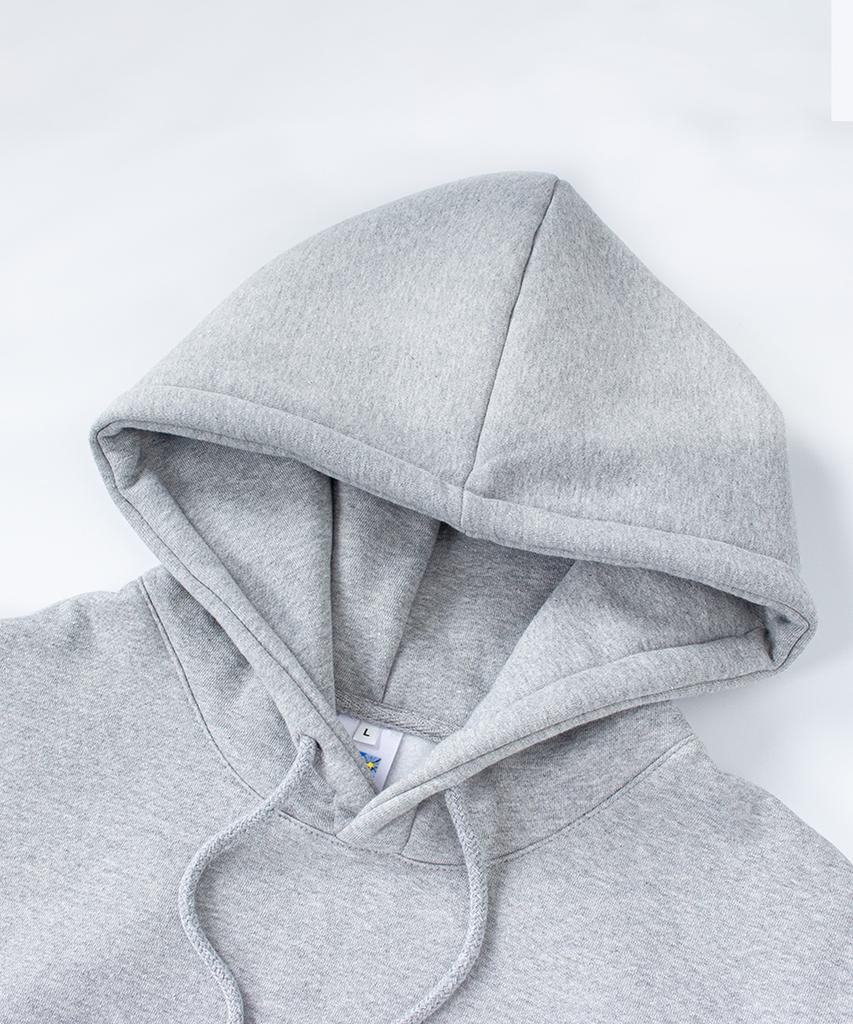 Arch Logo Hoodie Gray