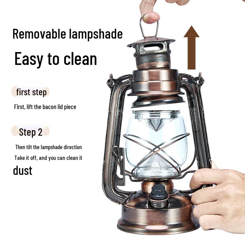 Vintage Rechargeable Camping Lantern