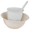 Rice Husk Disposable 3-Piece Tableware Set