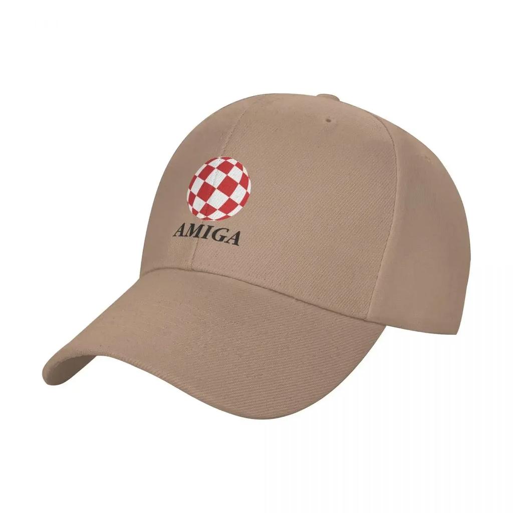Amiga Boing Ball Logo Baseballová čepice Golfová kšiltovka Unisex narozeniny Horolezectví Dámské klobouky Do slunce Unisex