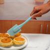 3Pcs/Set Cream Scraper Diy Bread Cake Butter Spatula Oil Brush Mixer Silicone Spatula Kitchen Baking Tool Non-Stick Kitchen New