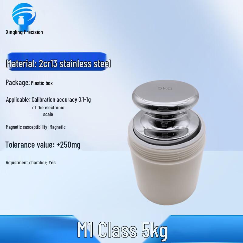 Precision M1 Grade Stainless Steel Calibration Weight Set