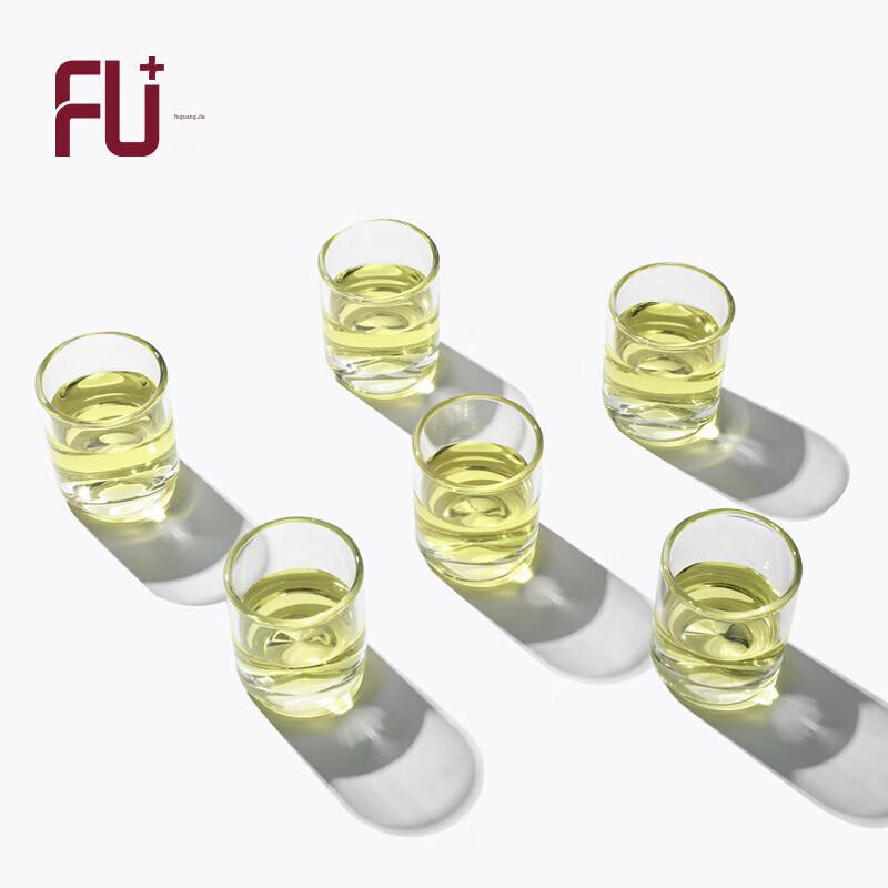 FUGUANG FU+ Classic Double-Layer Glass Cup
