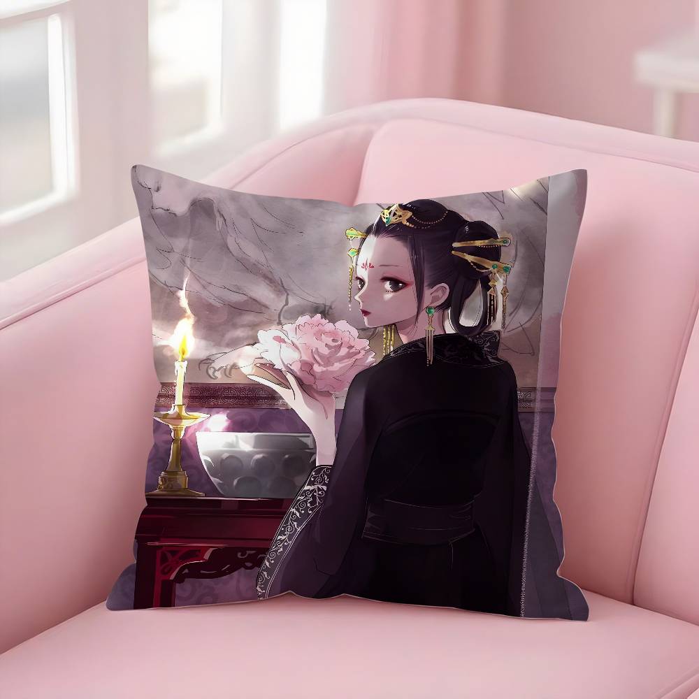 Anime R-Raven The Inner PalaceS Pillow Case S ft Plush Fabric Double Sided Print Decorative Home Living Room Gift Cushion Cover