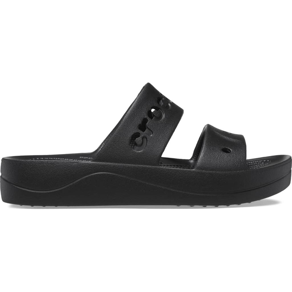 Crocs Baya Platform 23cm Women's Sandals, Black,