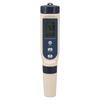 5 In 1 Water Quality Tester TDS EC PH TEMP SALT IP65 Waterproof Multifunction Water Meter with