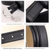 Genuine Leather Belt For Women With Classic Pin Buckle For Casual And Office Wear