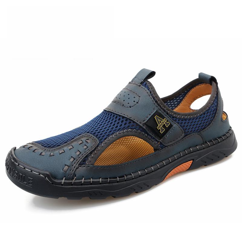 Large Men's Outdoor Breathable Water Crossing Trekking Shoes