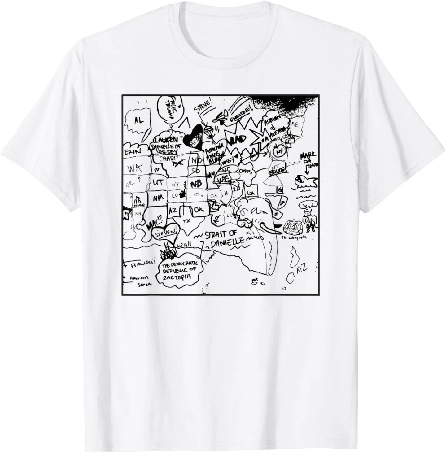The Completely Accurate Map of America T-Shirt L