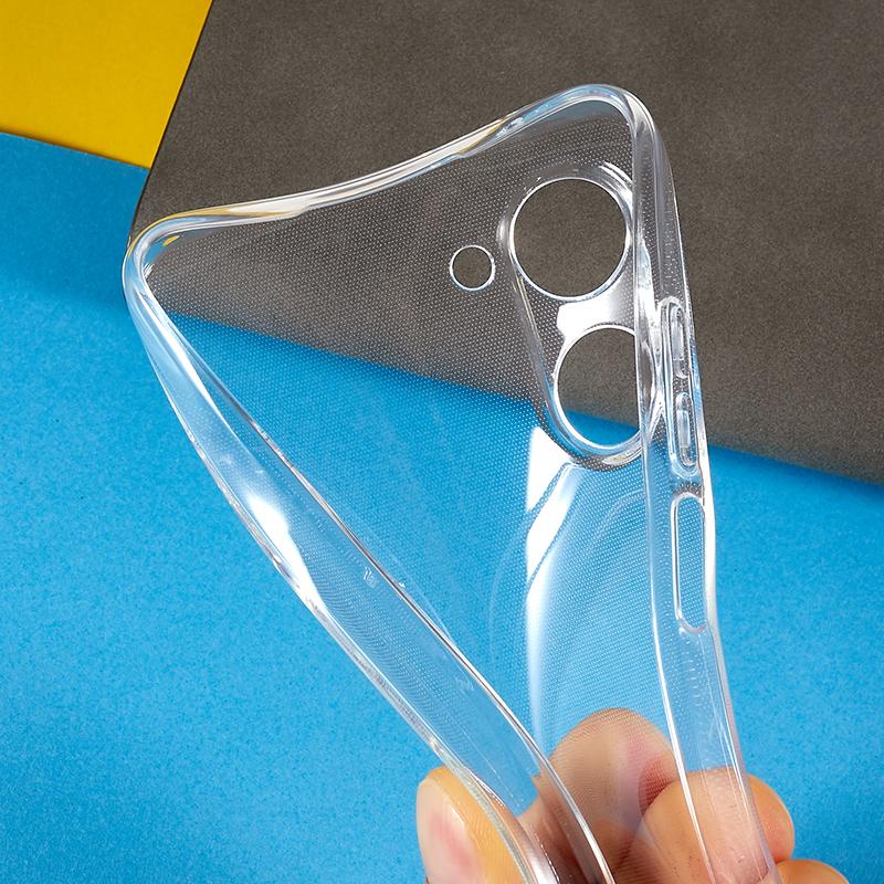 Pour Realme 10 4G Coque de téléphone TPU 1,5 mm Épaissie Antichoc Transparente Coque arrière de téléphone