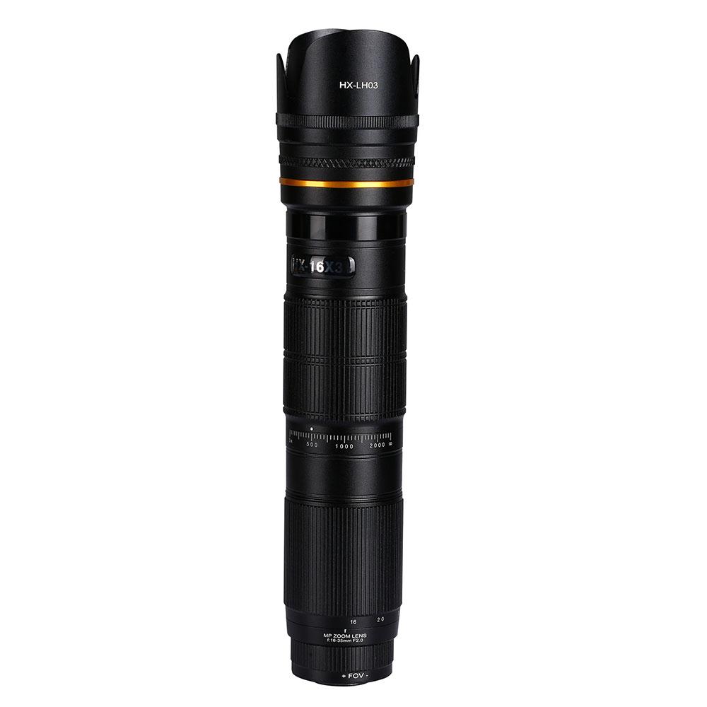 Mobile Camera Zoom Lens 4K HD Telescope Camera Zoom Lens Waterproof Adjustable Cell Phone Telephoto Lenses Smartphone Lenses