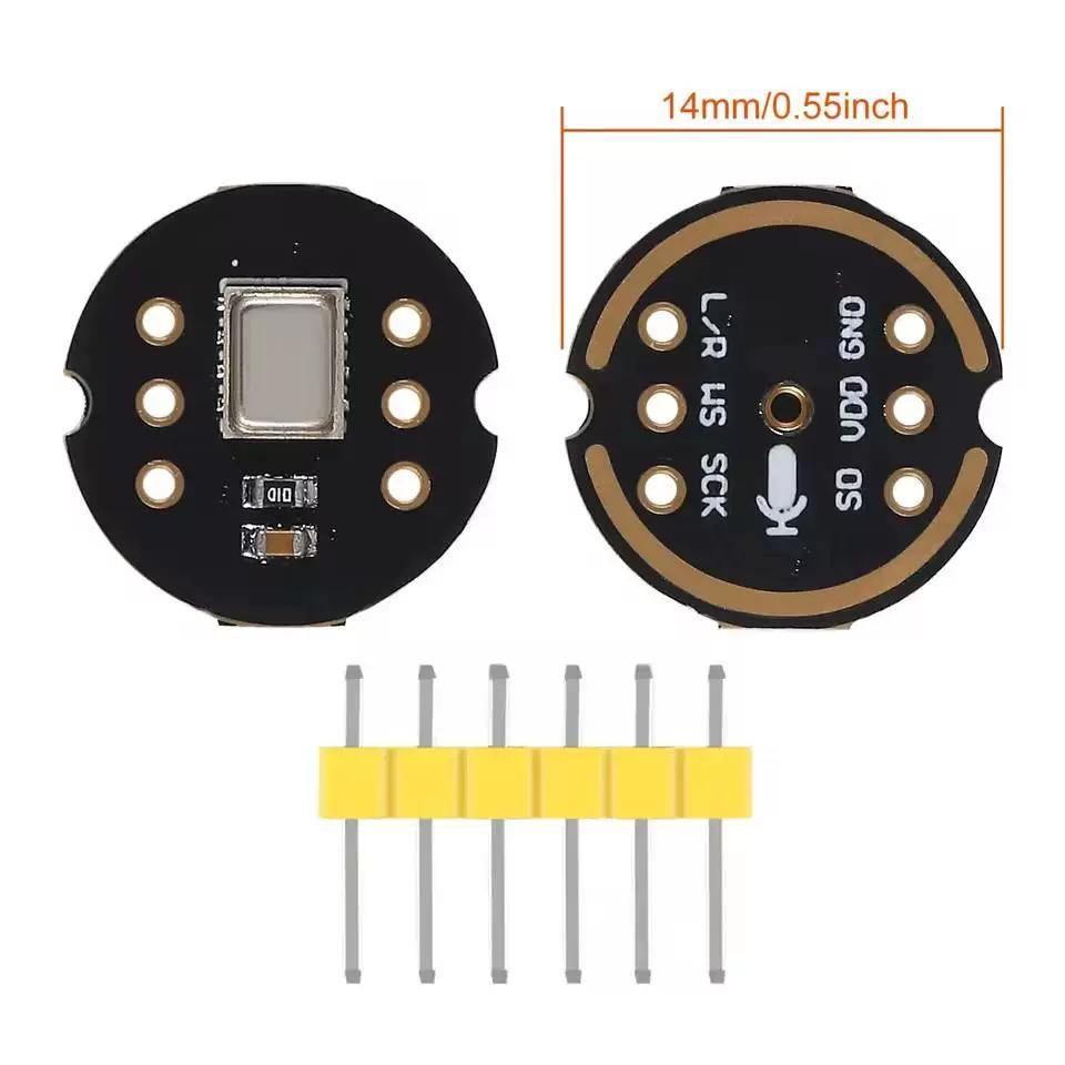 INMP441 Omnidirectional Microphone Module MEMS High Precision Low Power I2S Interface Supports ESP32