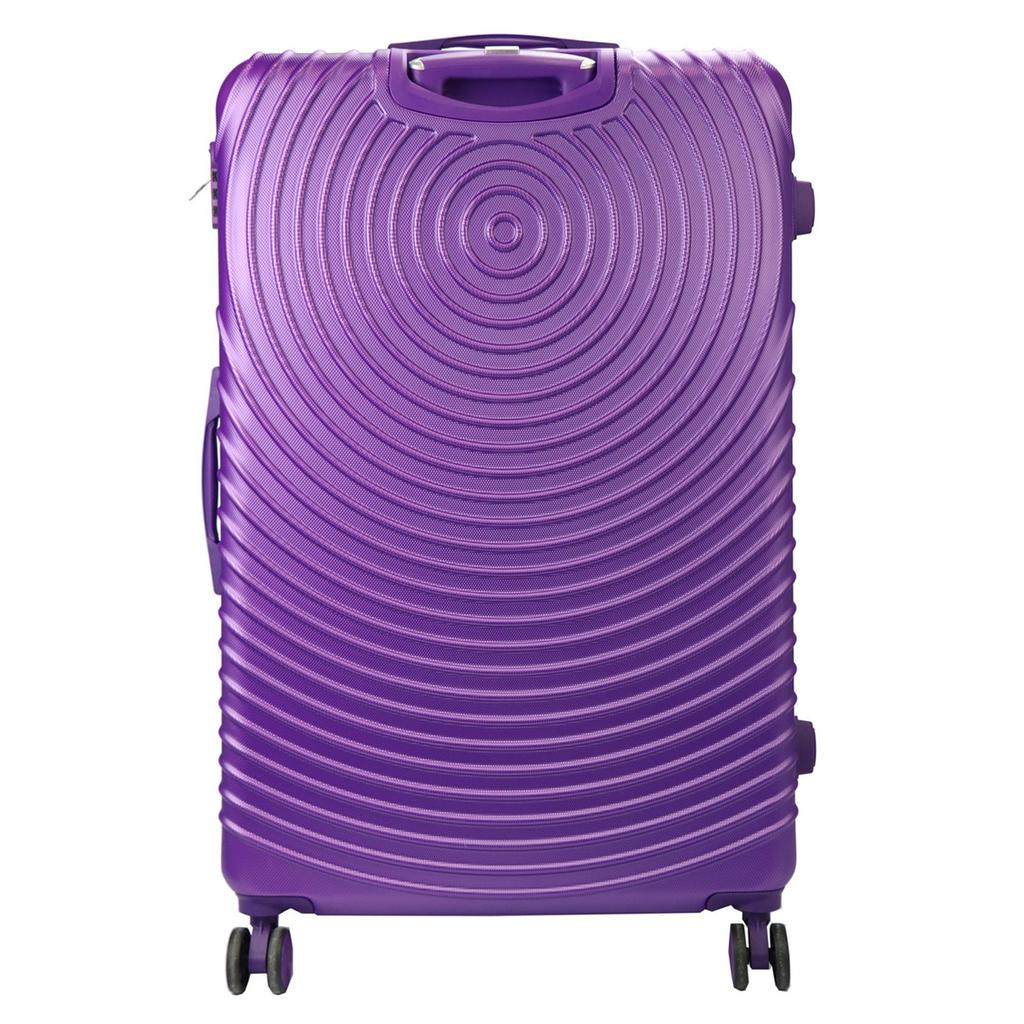 Mocna męska walizka z tworzywa ABS Leonardo da Vinci 3036-1 S32 (S036)