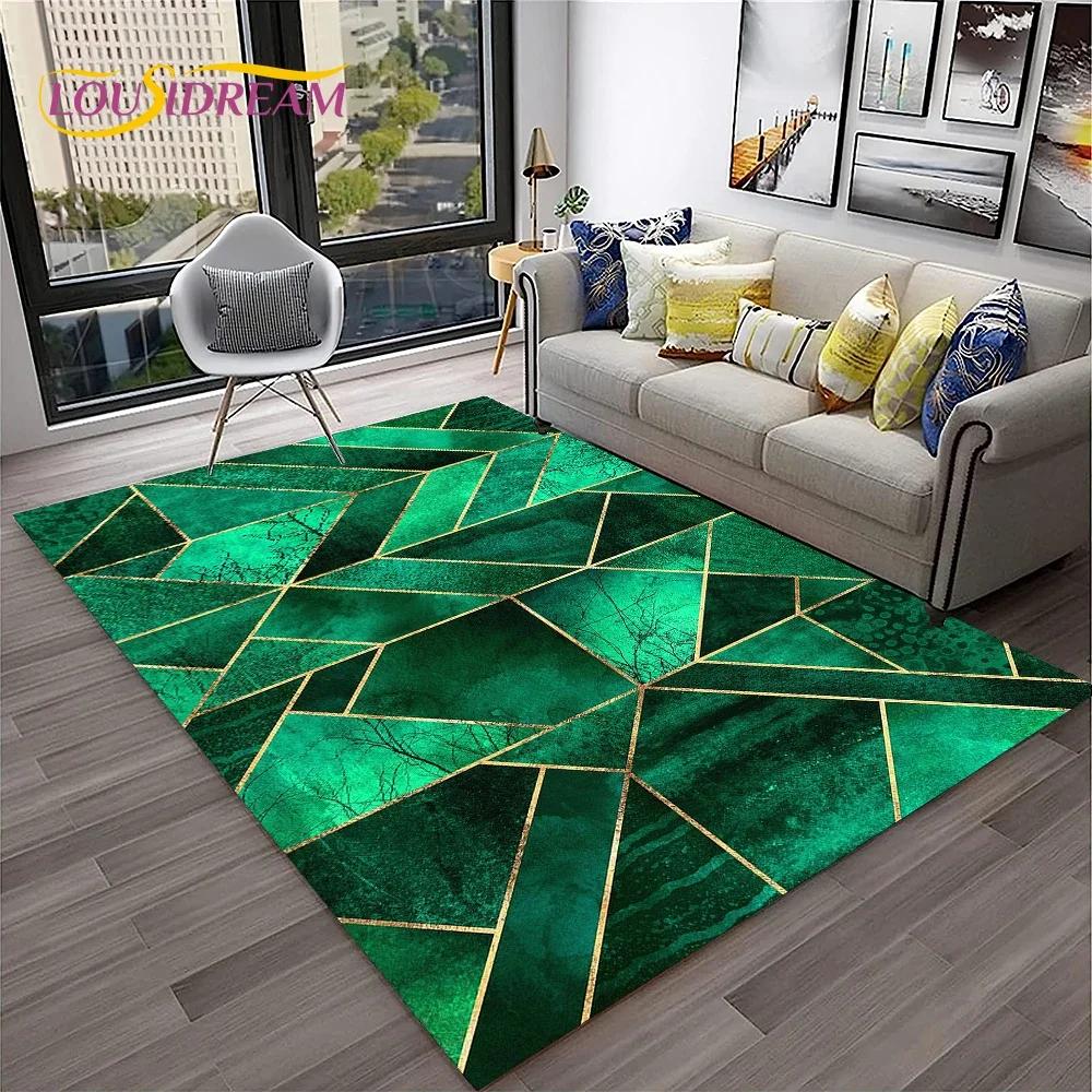 

Simple Metal Mesh Geometric Luxury Carpet Rug for Home Living Room Bedroom Sofa Doormat Decor,Kid Area Rug Non-slip Floor Mat 40x60cm