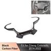 Carbon Fiber Console Steering Wheel Cover Trim For Chevrolet Colorado 14-22