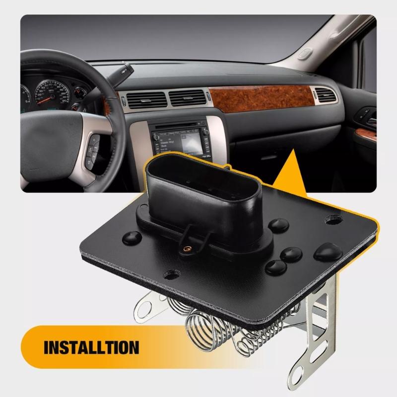 HVAC Heater Blower Motor Resistor 1571991 15094285 RU1027 3A1034 DR773 for C1500 C2500 K1500 Replacement Part