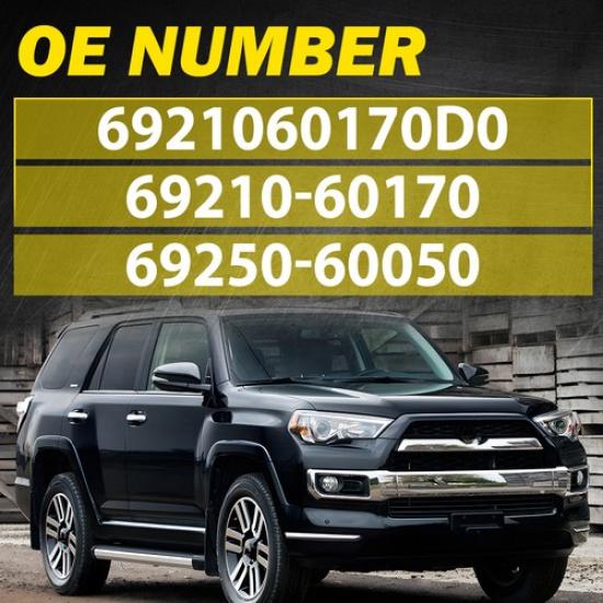 For Lexus GX460 2010-2017 outside handle door Rear Left/Right 69210-60170