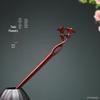 Rosewood Hairpins: Antique-Style Wood Hair Accessories for Hanfu & Qipao