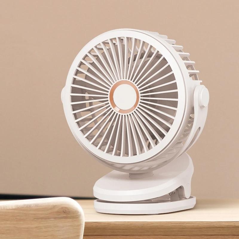 USB Mini Wind Power Handheld Clip Fan Convenient And Ultra-quiet Fan High Quality Portable Student Cute Small Cooling Ventilador