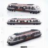 Alloy Subway Model Toy Sliding Simulation Metro Train Model Colorful Kids Educational Toy For Children Play Collection Gift