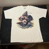 Camiseta Vintage Naturaleza Bebés Focas Lindo León Marino Años 90 EE. UU. Algodón Natural SeaWorld vintage Lavada Elegante Suave
