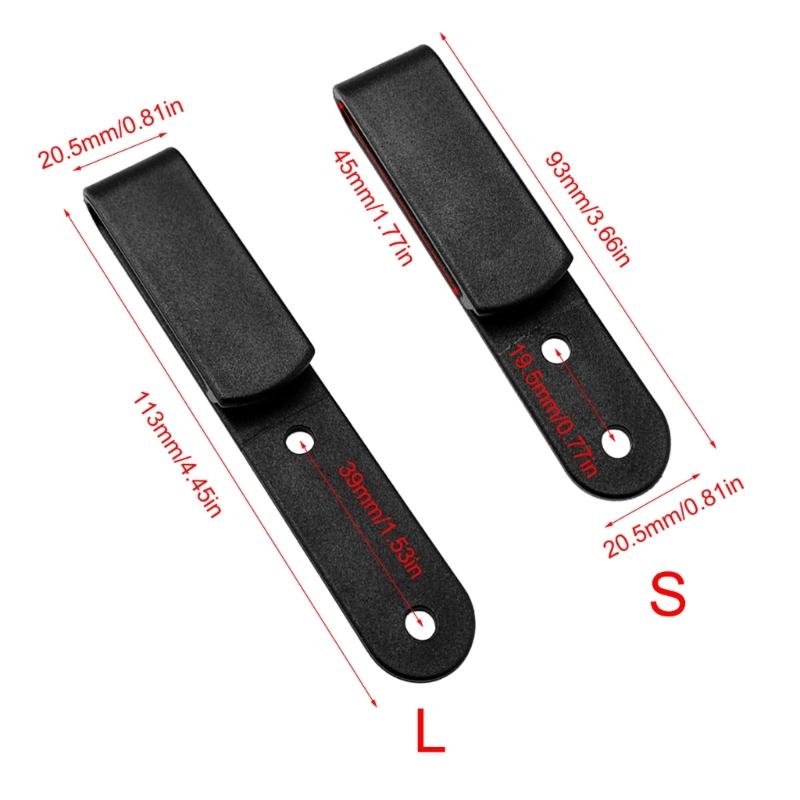 KYDEX Sheath Waist Clip Scabbard Clip Sheath Accessories Outdoor Carry KYDEX A0KF