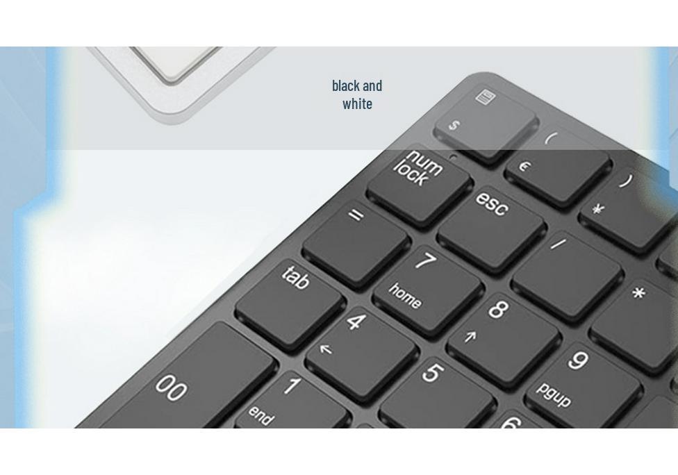 JOMAA 2.4G Wireless Rechargeable Compact Silent Keyboard for Office Use