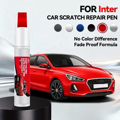Pro Hyundai Inter 1996-2026 Opravná tužka na lakování Odstraňovač škrábanců Kutilské autodoplňky Černá Bílá