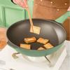 Wok with Glass Lid Nonstick Pan Stir Fry for Induction Cooktop,