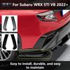 Rear Bumper Corner Spoiler Exterior Trim For Subaru WRX STI VB 2022+ STI Style ABS Diffuser Aerodynamic 3M Adhesive No Drilling