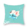 Abstract Geometry Nordic Technology Polyester Cushion Cover Home Decoration Line Character Pillowcase 45X45Cm Fundas De Cojin