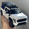 1/24 Toyota Tacoma Off Road SUV Alloy Diecast Model Car Sound and Light Pull Back Children Toy Car Birthday Gifts for Boy Kids