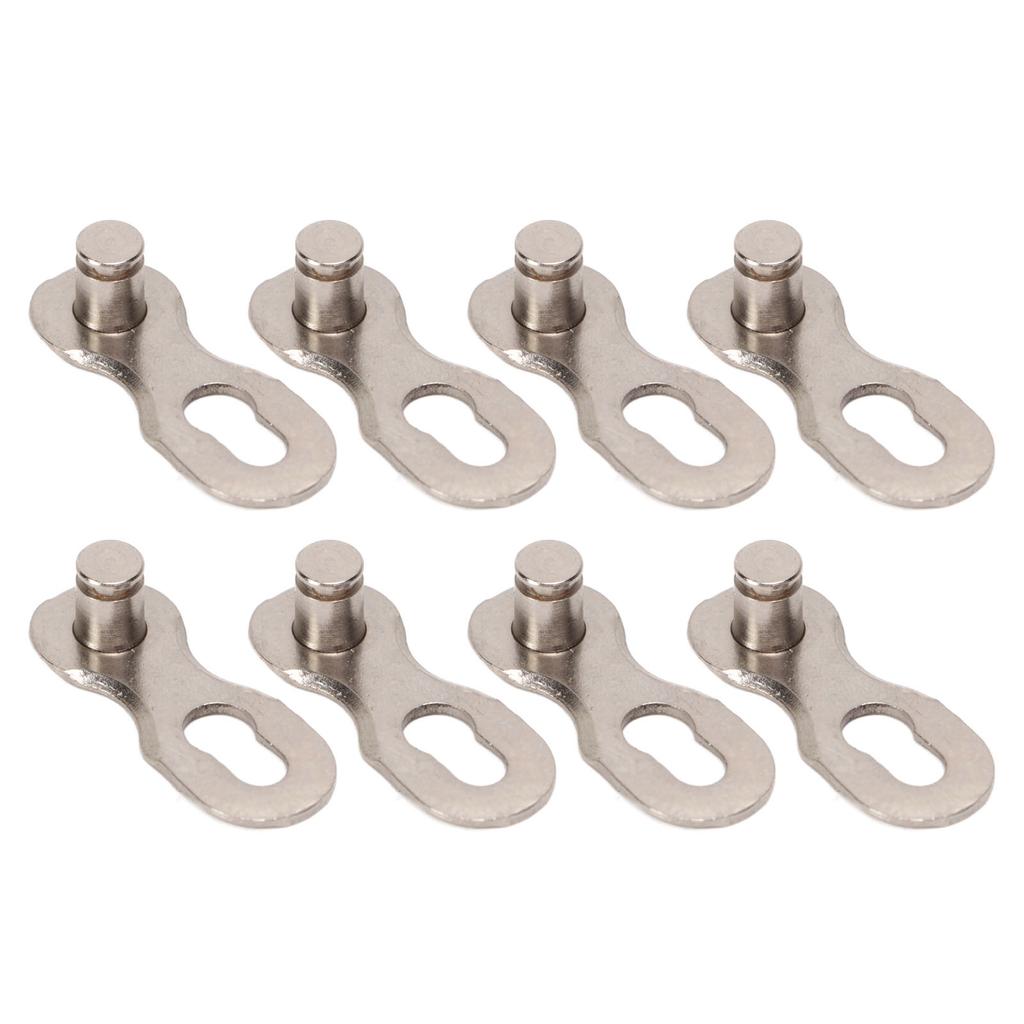 10 Pairs 11 Speed Mountain Road Bike Chain Connector Quick Release Bike Chain Link Connector for Cycling Silver