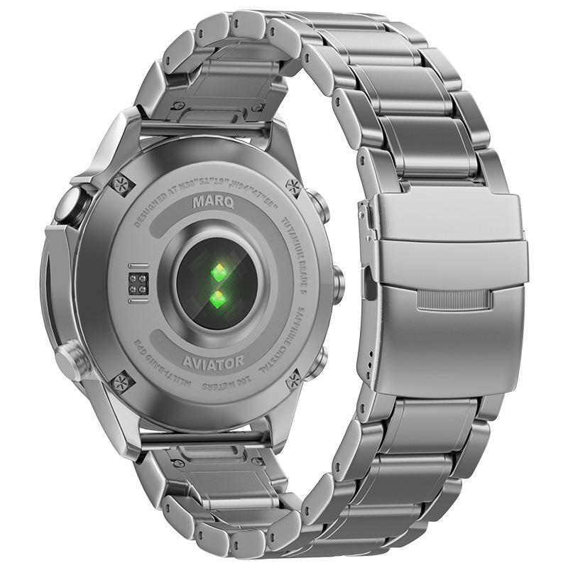 Pasek ze stopu tytanu do Garmin Aviator/Adventurer zamiennik opaski na rękę Garmin Fenix 8/Tactix 47mm 51mm 6/7X Forerunner 970 965