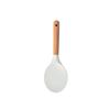 1PC Vertical Wooden Handle Silicone Kitchen Utensils Non Stick Pots Cooking Shovels Spoons Kitchen Utensils