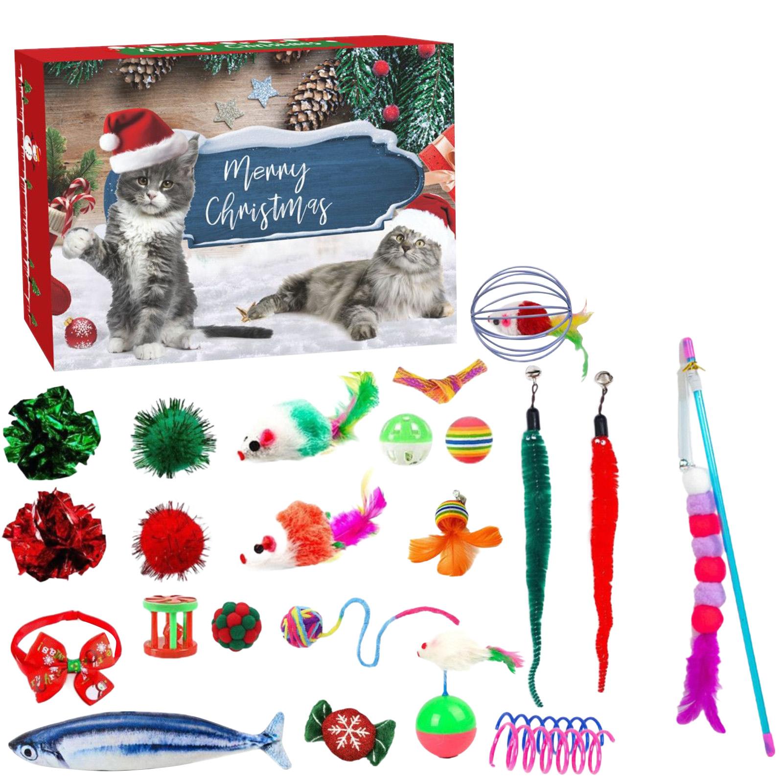 

24-дневный обратный отсчет Адвент-календарь - Ежедневный сюрприз, распаковка для праздников и событий One Size