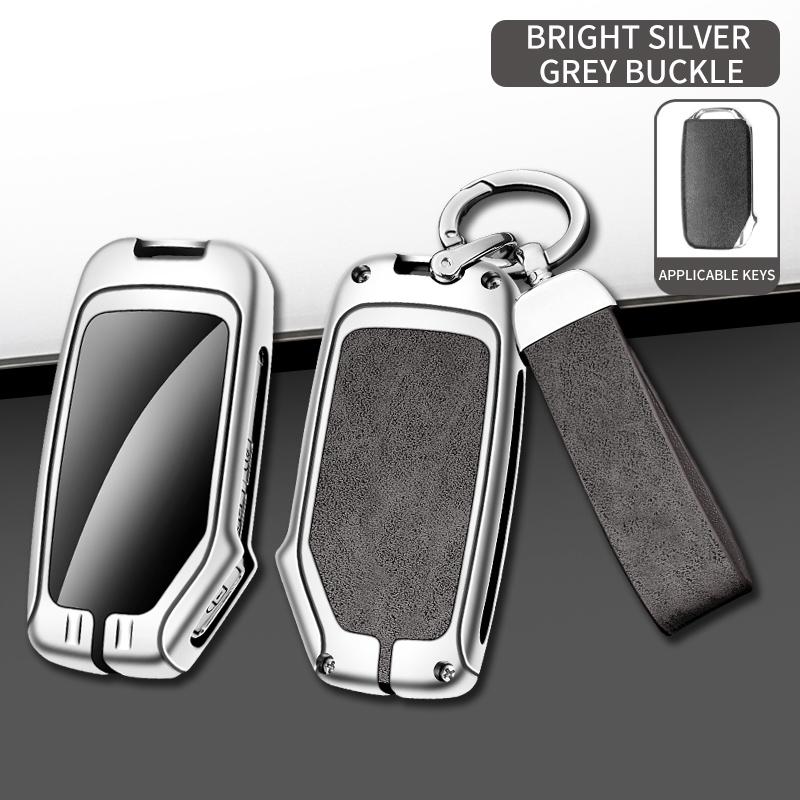 3/4 Button Car Key Case For Kia Gt Line Forte Seltos K3 K5 Sportage Ceed Soul Zinc Alloy Remote Control Key Case