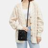 COACH N/S Sheepskin, With Cow Leather Trunk Bag, Tote Bag, Shopping Bag, Handbag Mini Women's Black CJ580-SVDTV