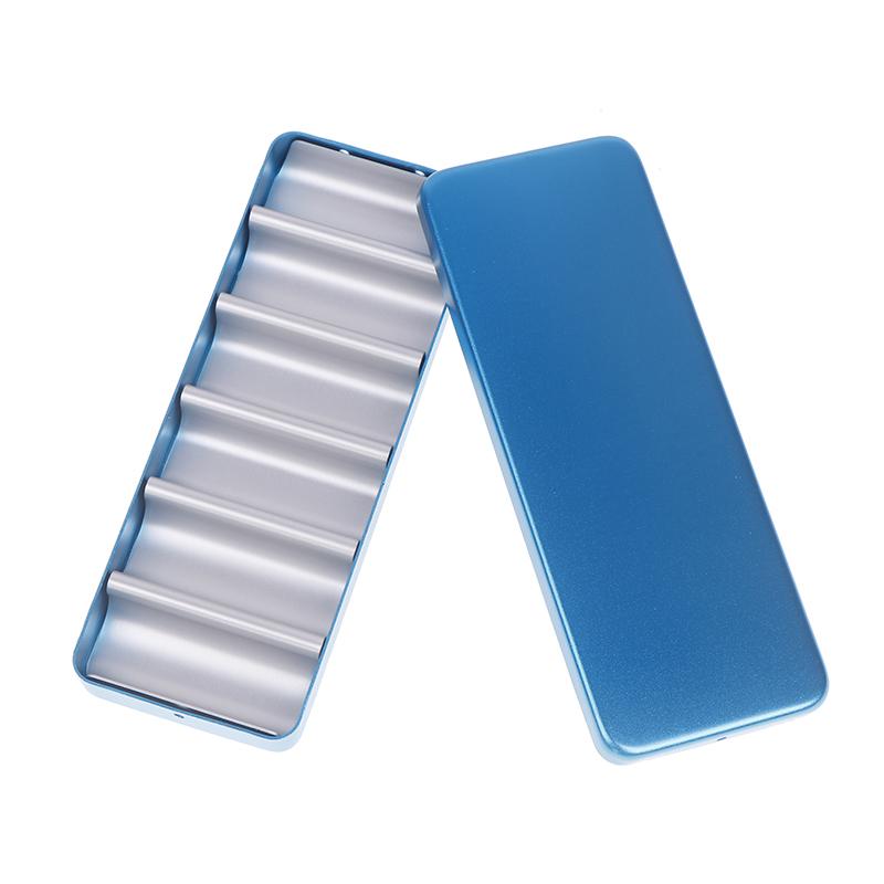 

Коробка для дезинфекции зубов, автоклав, стерилизатор, 4/6 ячеек, держатель эндодонтических файлов, боры для инструментов по уходу за полостью рта, металлическая коробка 6Grids синий