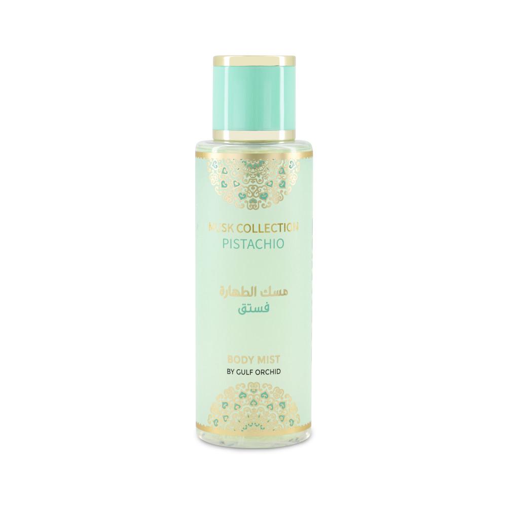 

Musk Pistachio perfumed body spray 250ml Gulf Orchid 250 ml