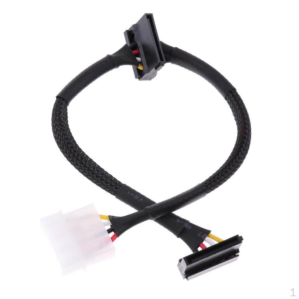 

24-Inch Male to 2 15-Pin II Female