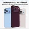 For iPhone 18 Pro Max / 18 Pro Case Fashion Liquid Silicone Rubber Skin-friendly Shockproof Protective Back Cover Shell Funda