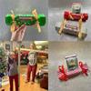 Money Pull Box Christmas Money Holder Cash Pull Boxes Merry Christmas Surprise Gift Unik Money Case For Holiday Party