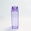 New 500ML Plastic Clear Convenience Bottle New Reusable Juice 17OZ Transparent Sport Leakproof Cup Box Milk Drinking Water Home