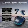 GM2 Pro TWS Bluetooth 5.3 Wireless Earphones with HD Call Mic Low Latency Game Headphones Music Sports Earbuds