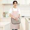 Creative PVC Baking Cooking Aprons Waterproof Solid Color Apron Sleeveless Antipollution Workwear Kitchen Accessories